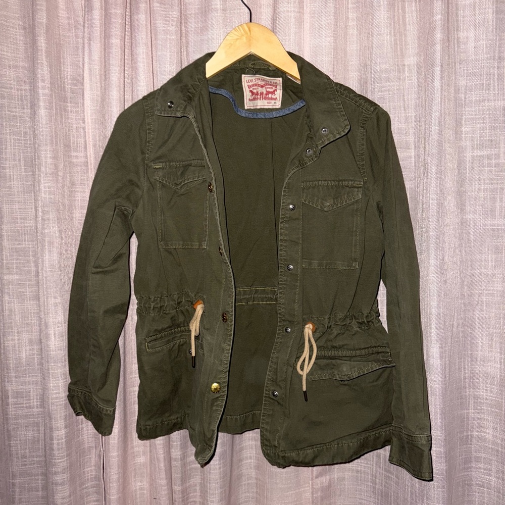 Levi's Dark Olive Military Jacket